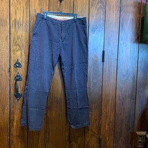 Navy blue khaki chinos